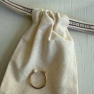 Tory Burch Kira Pearl Ring